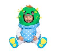 My Other Me - Costume da cactus unisex blu e verde con vestito, cappello e scarpette taglia 12-24 mesi. Esplora un mondo pieno di morbidezza e sorrisi