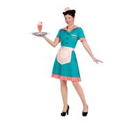 My Other Me - Costume da cameriera vintage da donna, taglia S