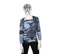 My Other Me - Costume da donna adulta Jaylah blu con maglietta stampata taglia L. Perfetto per trasformarti in un eroe interstellare in qualsiasi evento speciale