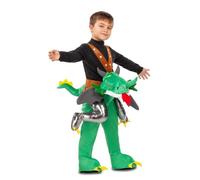 My Other Me - Costume da drago unisex con pantaloni con personaggio verde per neonato, taglia 12-24 mesi. Vola nei tuoi sogni con un tocco di fantasia