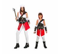 My Other Me Costume da Giustiziera Bianca Donna Ragazza Assassin Creed Carnevale