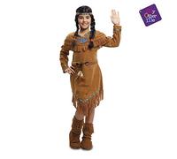 My Other Me - Costume da indiana, in velluto, per bambina (Viving Costumes) 10-12 años