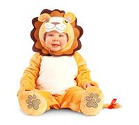 My Other Me - Costume da leone unisex per neonati in giallo con cappello, body e coda taglia 0-6 mesi. Una scelta adorabile per le tue prime foto di famiglia