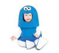 My Other Me - Costume da Mostro Biscotti Unisex per Neonato in Blu con Abito, Cappello e Scarpe, Taglia 0-6 mesi. Scegli questo adorabile vestito per le tue feste speciali
