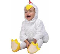 My Other Me - Costume da pulcino con vestito, cappello e scarpette taglia 5-6 anni. Dolcezza e comfort irresistibili per le prime feste o servizi fotografici divertenti