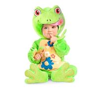 My Other Me - Costume da rana unisex in colore verde con cappello, body e scarpette taglia 12-24 mesi. Rendi il tuo bambino il rospo più adorabile dello stagno.