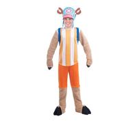 My Other Me - Costume da uomo adulto da Chopper, blu e arancione | Include cappello, maglietta, pantaloni, zaino e copristivali