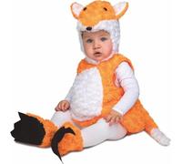 My Other Me - Costume da volpe unisex per neonato, con vestito, cappello, scarpine e coda taglia 12-24 mesi. Perfetto per risvegliare sorrisi in ogni occasione
