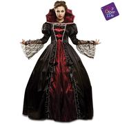 My Other Me Costume Donna Vampira Deluxe Vestito Altissima Fattura Qualità tg. S