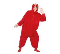 My Other Me - Costume Elmo adulto unisex taglia S rosso