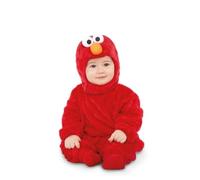 My Other Me - Costume Elmo unisex per neonati in rosso con abito e cappello taglia 0-6 mesi Un tocco di tenerezza per ogni occasione!