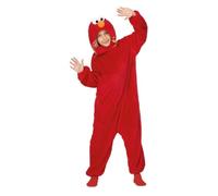My Other Me - Costume Elmo unisex rosso con abito e cappello taglia 5-6 anni Sorprendi tutti con questo tenero personaggio della tua infanzia!