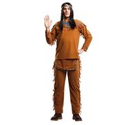 My Other me Costume Per Adulti My Other Me Indiano Americano Marrone S S_0301_S2