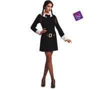 My Other Me Costume Mercoledì Addams Vestito Donna S Vestito Carnevale Halloween