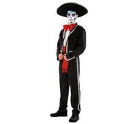 My Other Me - Costume messicano uomo rosso taglia S adulto