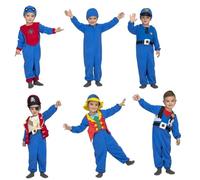 My Other Me - Costume multi-matematico blu unisex con tuta, cappello e accessori tessili taglia 5-6 anni. Esplora il mondo dell"immaginazione con ogni personaggio!
