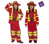 My Other Me Costume Pompiere Bambini Unisex Feste Halloween Vigile del Fuoco
