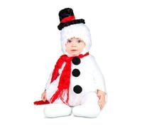 My Other Me - Costume unisex da pupazzo di neve bianco con cappello, vestito e sciarpa taglia 12-24 mesi. Lascia che il tuo bambino scioglia i cuori quest'inverno