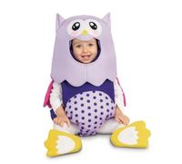 My Other Me - Costume unisex gufo in viola con vestito, cappello e scarpine taglia 12-24 mesi Il tuo piccolo esploratore serale sorprenderà tutti.