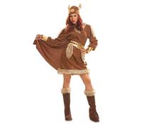 My Other Me - Costume vichinga donna adulta marrone taglia S