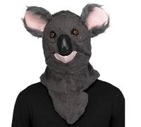 My Other Me - Maschera con mascella mobile Koala per adulti unisex grigio e rosa, taglia unica. Dimensioni: 46 x 27 x 48 cm. Scopri il tuo lato più selvaggio alla prossima festa