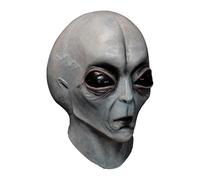 My Other Me - Maschera unisex per adulti Alien grigio. Aggiungi aria enigmatica e galattica alla tua caratterizzazione