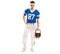 My Other me Costume Per Adulti My Other Me Azzurro Giocatore Di Rugby S S_0301_S