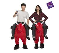 Mom Ride-on Toro Costume Rosso M-L Bambini