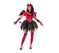 My Other Me Women's Halloween Devil Costume, Various Sizes