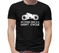 My Other Ride È Un Luce Cycle T-Shirt - Tron - Film - Kevin Flynn - Hacker
