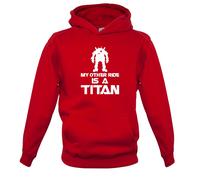 My Other Ride È Un Titan - Bambini Felpa con Cappuccio Titanfall Gioco Regalo