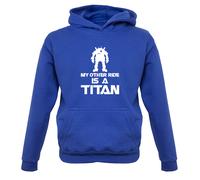 My Other Ride È Un Titan - Bambini Felpa con Cappuccio Titanfall Gioco Regalo
