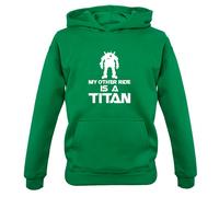 My Other Ride È Un Titan - Bambini Felpa con Cappuccio Titanfall Gioco Regalo