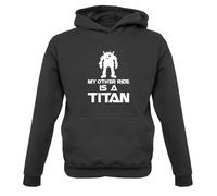 My Other Ride È Un Titan - Bambini Felpa con Cappuccio Titanfall Gioco Regalo