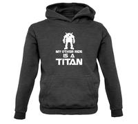 My Other Ride È Un Titan - Bambini Felpa con Cappuccio Titanfall Gioco Regalo