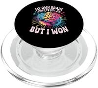 My Own Brain Tried To Kill Me But I Won Salute dell'ictus - PopSockets PopGrip per MagSafe