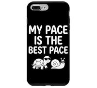 My Pace Is The Best Pace Lumaca Tartaruga Vita lenta senza fretta Custodia per iPhone 7 Plus/8 Plus