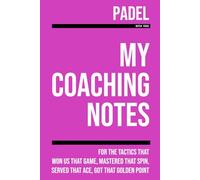 My Padel Coaching: [Match Focus] Note making, diagrams and doodles for padel tactics, training drills, games and matches