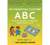 My Pakistani Culture ABC: Learn, Trace & Color Cultural Items from A to Z