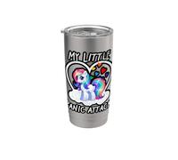 My Panic Little Attack Vintage Pony Funny Graphic Bicchiere termico in acciaio inox doppia parete