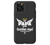 My Papa Is My Guardian Angel He Watches Over Me In Memory Custodia per iPhone 11 Pro