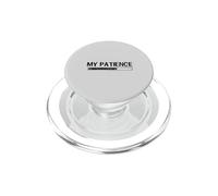 My Patience Loading Bar Sarcastic Funny Humor PopSockets PopGrip per MagSafe