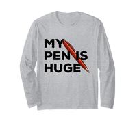 My Pen Is Huge Joke Maglia a Manica