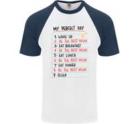 My Perfetto Giorno Be The Best Mum Festa Della Mamma DA UOMO S/S Baseball