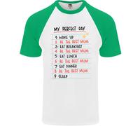 My Perfetto Giorno Be The Best Mum Festa Della Mamma DA UOMO S/S Baseball
