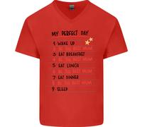 My Perfetto Giorno Be The Best Mum Mamma Giorno Uomo Scollo A V Cotone T-Shirt