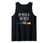 My Pesto Is The Besto: T-shirt divertente per amanti della pasta italiana Canotta