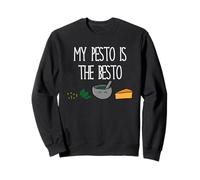 My Pesto Is The Besto: T-shirt divertente per amanti della pasta italiana Felpa