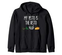 My Pesto Is The Besto: T-shirt divertente per amanti della pasta italiana Felpa con Cappuccio