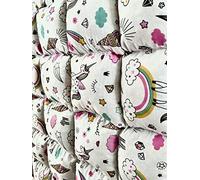 My Photostation.com Arco Rampicante Montessori Cuscino Arco Dondolo Waldorf Cuscino Cuscino Rampicante per Bambini Cuscino Arco Dondolo Cuscino Dondolo per Bambini Arco Pikler, Unicorno Gelato, 27x47